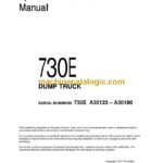 Komatsu 730E Dump Truck Operation and Maintenance Manual (DG756)