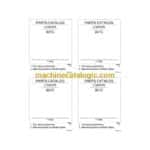 Case 921C Loader Parts Catalog (7-4582)