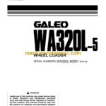 Komatsu WA320L-5 Wheel Loader Operation and Maintenance Manual (TEN00088-00)