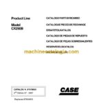 Case CX290B Crawler Excavator Parts Catalog (87678605_int_A4N)