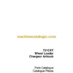 Case 721CXT Wheel Loader Parts Catalog (7-6771)