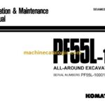 Komatsu PF55L-1 All-Around Excavator Operation and Maintenance Manual (SEAM0205F102)