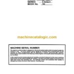 Link Belt LS1600 C Series 2 Excavator Shop Manual