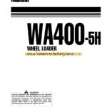 Komatsu WA400-5H Operation and Maintenance Manual (VEAM210100)