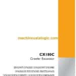 Case CX180C Crawler Excavator Parts Catalog (47373600)