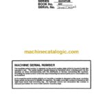 Link Belt 5800Q Quantum Excavator Shop Manual