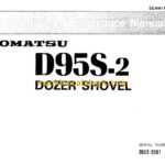 Komatsu D95S-2 Dozer Shovel Operation and Maintenance Manual (SEAM155B01)