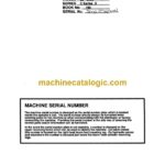 Link Belt LS2650 C Series 2 Excavator Shop Manual