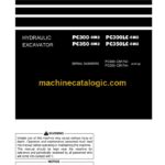 Komatsu PC300-8M2, PC300LC-8M2, PC350-8M2, PC350LC-8M2 Hydraulic Excavator Operation and Maintenance Manual (PEN01726-C0)
