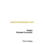 Case WX200 Wheeled Excavator Parts Catalog (7-8271+R1_int_USN)