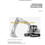 Case CX160 Excavator Parts Catalog (7-6590)