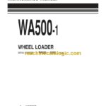 Komatsu WA500-1 Wheel Loader Operation and Maintenance Manual (SEAM04250102)
