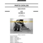 Case 430 Series 3 Skid Steer Loader Parts Catalog (87632290ML)