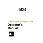 Komatsu MX09 Operation and Maintenance Manual (054-110-10)