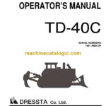Komatsu TD-40C Operation and Maintenance Manual (OMTD40C98-1E)