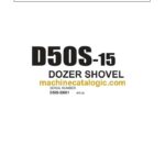 Komatsu D50S-15 Dozer Shovel Operation and Maintenance Manual (D50S_15-AE6)