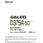 Komatsu D375A-5D Bulldozer Operation and Maintenance Manual (SEAD061500)