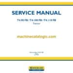 New Holland T4.90 FB, T4.100 FB, T4.110 FB Tractor Service Manual (51427780)