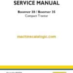 New Holland Boomer 30, Boomer 35 Compact Tractor Service Manual (84373326)