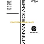 New Holland 1320, 1520, 1620, 1715, 1720 Tractor Service Manual (40132030)