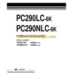Komatsu PC290LC-6K, PC290NLC-6K Hydraulic Excavator Operation and Maintenance Manual (EEAM010303)