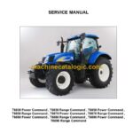 New Holland T6030, T6050, T6070, T6080, T6090 Power Command, T6030, T6050, T6070, T6080, T6090 Range Command Tractor Service Manual (87727160B)New Holland T6030, T6050, T6070, T6080, T6090 Power Command, T6030, T6050, T6070, T6080, T6090 Range Command Tractor Service Manual (87727160B)