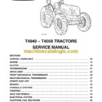 New Holland T4040, T4050 Tractor Service Manual (87744428A)