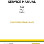 New Holland S4Q, S4Q2 Engine Service Manual (47409622)