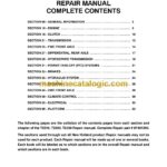 New Holland T2310, T2320, T2330 Repair Manual (87491390)