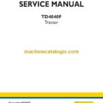 New Holland TD4040F Tractor Service Manual (84574577)