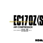 Komatsu EC170Z-1, EZ170S-1 Air Compressor Operation and Maintenance Manual (SEAM689A02)