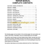 New Holland T2410, T2420 Repair Manual (87725020)