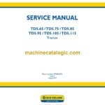 New Holland TD5.65, TD5.75, TD5.85, TD5.95, TD5.105, TD5.115 Tractor Service Manual (47445474)