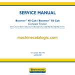New Holland BoomerTM 40 Cab, BoomerTM 50 Cab Compact Tractor Service Manual (48017703)