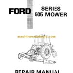 New Holland Ford Series 505 Mower Repair Manual (40050510)