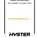 Hyster B60ZAC (B230 B896) Forklift Service Manual