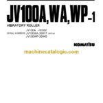 Komatsu JV100A-1, JV100WA-1, JV100WP-1 Road Roller Operation and Maintenance Manual (SEAM02650107)