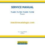 New Holland TL60E, TL75E, TL85E, TL95E Tractor Service Manual (47835583)