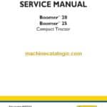 New Holland Boomer™ 20, Boomer™ 25 Compact Tractor Service Manual (84557214)