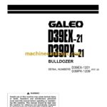 Komatsu D39EX-21, D39PX-21 Bulldozer Operation and Maintenance Manual (SEAM040203T)