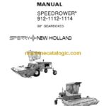 New Holland 912, 1112, 1114 Speedrower Service Manual (40841101)