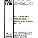 Hyster H40, H50, H60XL, H2.00, H2.50, H3.00XL (B177) Forklift Parts Manual