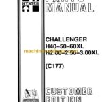 Hyster H40, H50, H60XL, H2.00, H2.50, H3.00XL (C177) Challenger Forklift Parts Manual