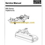 New Holland Ford 900 Series Implements Service Manual (40090090)