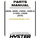 Hyster J80XN, J90XN, J100XN, J100XLN, J110XN, J120XN (A970) Forklift Parts Manual