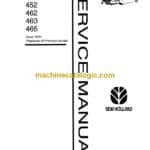 New Holland 442, 452, 462, 463, 465 Disc Mowers Service Manual (40044253)