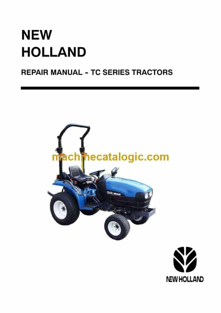 New Holland TC Series Tractor Repair Manual (6045507100)