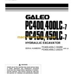 Komatsu PC400-7, PC400LC-7, PC450, PC450LC-7 Hydraulic Excavator Operation and Maintenance Manual (TEN00038-03)