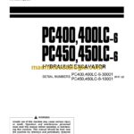Komatsu PC400-6, PC400LC-6, PC450, PC450LC-6 Hydraulic Excavator Operation and Maintenance Manual (SEAM009100)