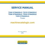 New Holland TD60 Straddle, TD70 Straddle, TD80 Straddle, TD90 Straddle, TD95 Straddle Tractor Service Manual